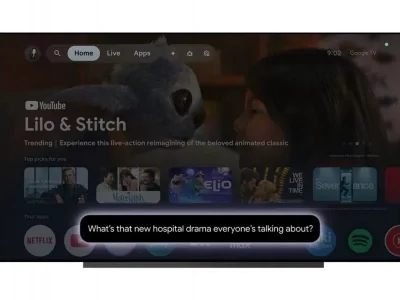 Gemini قبل از عرضه عمومی در رابط Google TV مشاهده شد Gemini قبل از عرضه عمومی در رابط Google TV مشاهده شد