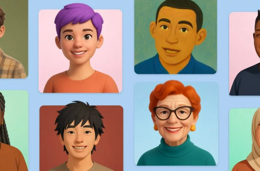 CoPilot با ویژگی Portraits به شما امکان ساخت آواتار انسانی می‌دهد